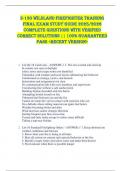 S-130 Wildland Firefighter Training  FINAL EXAM STUDY GUIDE 2025/2026  COMPLETE QUESTIONS WITH VERIFIED  CORRECT SOLUTIONS || 100% GUARANTEED  PASS <RECENT VERSION> 