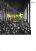 Key Q1&colon; Treaty of Versailles