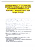 Permanent Makeup VA PMU DPOR FINAL  EXAM STUDY GUIDE 2025&sol;2026 COMPLETE  QUESTIONS WITH VERIFIED CORRECT  SOLUTIONS &vert;&vert; 100&percnt; GUARANTEED PASS  <RECENT VERSION> 