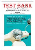 Introduction to Personal Finance&colon; Beginning Your Financial Journey 2nd Edition - Test Bank by Grable & Palmer &lpar;ISBN&colon; 9781119797067&rpar;