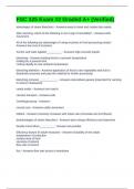 FSC 325 Exam &num;2 Graded A&plus; &lpar;Verified&rpar;
