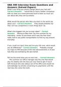 GBA 300 Interview Exam Questions and Answers &lpar;Solved Papers&rpar;&period;