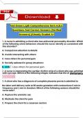 Vati Green Ligth Comprehensive form A&comma;B&comma;C Questions And Correct Answers &lpar;Verified Answers&rpar; &vert;Already Graded A&plus;