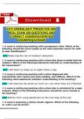 RN VATI Comprehensive Predictor Form A&comma; B&comma; & C&comma; Exam & Vati Green Light Comprehensive Form A&comma;B&comma;C 2024&sol;2025 Newest Actual Exam 3 Versions &comma; &lpar;2024 &sol; 2025&rpar; Questions And Correct Verified Answers&comma; 100&percnt; Guaranteed Pass &vert;&vert;Complete A&plus; Guide