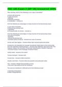 FSC 325 Exam 2 &lpar;SP '20&rpar; Answered 100&percnt;