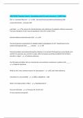 ASCP BOC Practice Exam &vert; Questions with Correct Answers &vert; 100&percnt; Pass