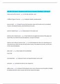 ASU BIO 201 Exam &vert; Questions with Correct Answers &lpar;Verified&rpar; &vert; 100 Pass&excl;&excl;&excl;