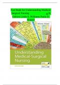 Test Bank for Understanding Medical-Surgical Nursing &ndash; 6th Edition by Linda S&period; Williams & Paula D&period; Hopper &vert; Complete Practice Questions with Answers