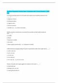 Backflow Prevention Practice Exam &vert; Questions with Correct Answers &vert; 100&percnt; Pass