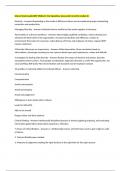 Glynco Study Guide BOP Midterm Test Questions Answered Correctly Graded A&plus;