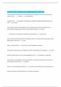 BUNDLE PACKAGE&colon;&colon;&colon;&colon;&colon;Bio 1407 Exams &vert; Questions with Correct Answers &vert; 100&percnt; Pass