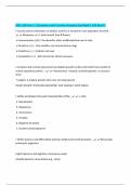 BIOL 100 Test 1 &vert; Questions with Correct Answers &lpar;Verified&rpar; &vert; 100 Pass&excl;&excl;&excl;