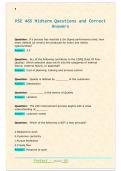 PSE 465 Midterm Questions and Correct  Answers 