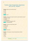 Termite Exam Preparation Questions  and Correct Answers 