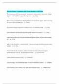 BIOL2420 Exam 1 &vert; Questions with Correct Answers &vert; 100&percnt; Pass