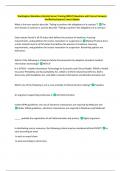Washington Mandatory Alcohol Server Training &lpar;MAST&rpar; Questions with Correct Answers  Verified by Experts&vert; Latest Update 