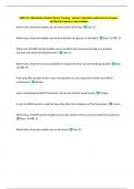 MAST 12&colon; Mandatory Alcohol Server Training - Lesson 1 Questions with Correct Answers  Verified by Experts&vert; Latest Update 