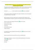 Washington Mandatory Alcohol Server Training &lpar;MAST&rpar; Questions with Correct Answers  Verified by Experts&vert; Latest Update