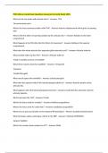 POM Clinical cranial Exam Questions Answered Correctly Rated 100&percnt;
