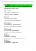HSA3534 - Medical Terminology Exam 3 - Newmann FAU &vert;Questions and Answers