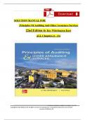 TEST BANK & Solution Manual For Principles of Auditing and Other Assurance Services 22nd Edition by Ray Whittington, Kurt Pany, All Chapters Complete, Newes