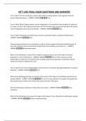 HITT 1345 FINAL EXAM QUESTIONS AND ANSWERS
