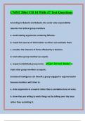  CMST 2064 TEST EXAM QUESTIONS AND A&plus; RATED ANSWERS