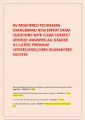    RV REGISTERED TECHNICIAN EXAM&vert;BRAND NEW EXPERT EXAM QUESTIONS WITH CLEAR CORRECT VERIFIED ANSWERS&vert;ALL GRADED A&plus;&vert;LATEST PREMIUM UPDATE&lpar;2025&rpar;&vert;100&percnt; GUARANTEED SUCCESS&period;