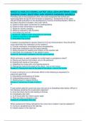 NUR2513&sol; NUR 2513 EXAM 2 &lpar;LATEST 2023&sol; 2024&rpar; MATERNAL-CHILD NURSING EXAM &vert; QUESTIONS AND VERIFIED ANSWERS&vert; GRADED A