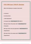 ITSS 3300 Exam 1 With 95  Questions &vert;The Ultimate Essay Exam Pack &ndash; Master Your Writing Skills