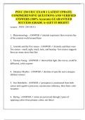 PSYC 230 UIUC EXAM 1 LATEST UPDATE&vert;  COMPREHENSIVE QUESTIONS AND VERIFIED  ANSWERS &lpar;100&percnt; Accurate&rpar; GUARANTEED  SUCCESS &vert;GRADE A&plus;&vert;GET IT RIGHT&excl;&excl;
