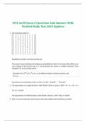 ISYE 6650 Exam 2 Questions And Answers With Verified Study Test 2025 Updates