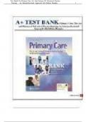 Test Bank For Primary Care Art And Science Of Advanced Practice Nursing &ndash; An Interprofessional Approach 6th Edition Dunphy &vert; LATEST