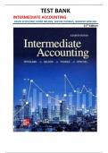 TEST BANK for Intermediate Accounting, 11th Edition by Spiceland, Nelson, Thomas, and Winchel |all chapters covered|