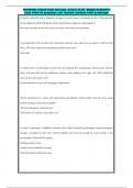MATERNITY EVOLVE EXAM 2025&sol;2026 &lpar;ACTUAL EXAM&rpar; - EVOLVE MATERNITY EXAM WITH 150 QUESTIONS AND VERIFIED ANSWERS WITH RATIONALES