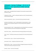 Lifespan- Jersey College - Ch 11 & 12 Midterm Test Questions With Solved Solutions&period;