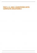 TEST &num; 3- GAS 2 QUESTIONS WITH COMPLETE SOLUTIONS&excl;&excl;