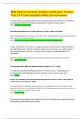NHA Medical Assistant &lpar;CCMA&rpar; Certification Practice Test 2&period;0 A Exam Questions With Correct Answers