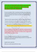 ATI RN CONCEPT-BASED Assessment Level 2 Exam Questions with Correct Detailed Answers Rated A&plus;