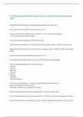 FSA Writing Exam with 100&percnt; Correct Answers &vert; Verified &vert;Latest version version 2025
