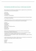 FSA 3 Cardio Exam with 100&percnt; Correct Answers &vert; Verified &vert;Latest version 2025