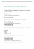 FSA Exam with 100&percnt; Correct Answers &vert; Verified &vert;Latest version 2025