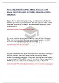 HESI LPN-ADN ENTRANCE EXAM 2024 &ndash; ACTUAL  EXAM QUESTION AND ANSWERS GRADED A &lpar;100&percnt;  VERIFIED&rpar; 