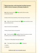 CAFCA Questions with Detailed Verified Answers  &lpar;100&percnt; Correct Answers&rpar; &sol;Already Graded A&plus;