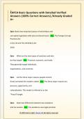 CAFCA Basic Questions with Detailed Verified  Answers &lpar;100&percnt; Correct Answers&rpar; &sol;Already Graded  A&plus; 