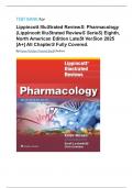 TEST BANK For Lippincott IlluStrated ReviewS&colon; Pharmacology &lpar;Lippincott IlluStrated ReviewS SerieS&rpar; Eighth&comma; North American Edition LateSt VerSion 2025 &lbrack;A&plus;&rsqb; All ChapterS Fully Covered&period; By Karen Whalen Pharmd BcpS &lpar;Author&rpar;