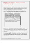 HSM 541 Week 8 Final Exam Questions And Answers  Verified 100&percnt; Correct 