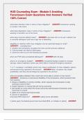 HUD Counseling Exam - Module 5 Avoiding  Foreclosure Exam Questions And Answers Verified  100&percnt; Correct 