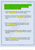 DMV FIREFIGHTER ENDORSEMENT TEST Questions With 100&percnt; Correct Answers Brand New 2025