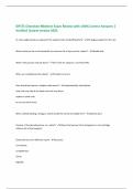 GPSTC Cherokee Midterm Exam Review with 100&percnt; Correct Answers &vert; Verified &vert;Latest version 2025
